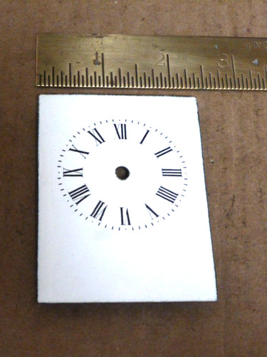 Good old carriage clock - good, enamel
