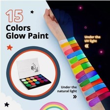 15 Color Kit Non Toxic Face