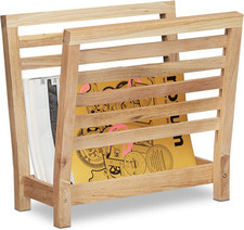 Wooden Magazine Rack Free