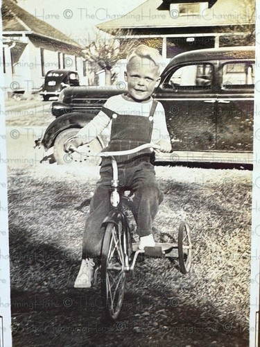 Vintage photo child - photo, on
