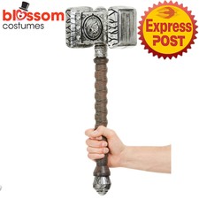 AC1182 Medieval War Costume Hammer Thor Viking Barbarian Weapon Game Of Thrones