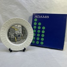 Vintage Adams Charles Dickens Oliver Twist  10.5" Plate    (Wedgwood Group)