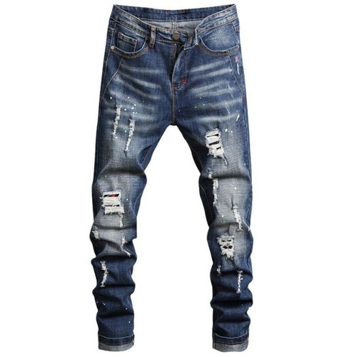 Men blue black denim - men's, jeans