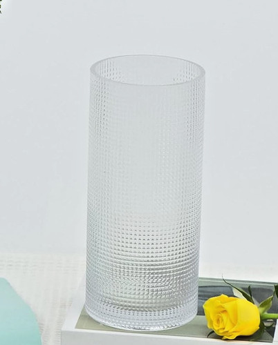 Clear glass cylinder - clear,