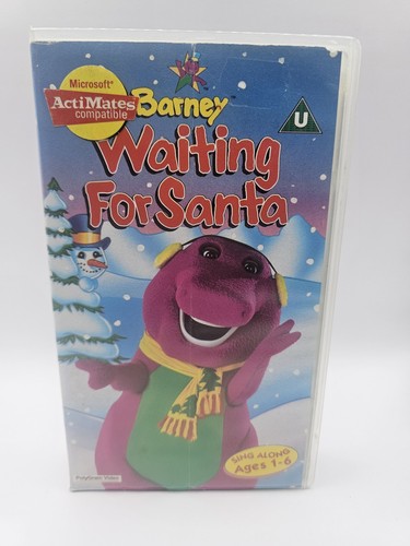 Barney waiting for santa vhs - for,