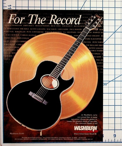 Washburn guitar w - ea-40,