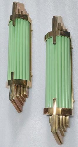 Antique vintage art deco brass - antique,