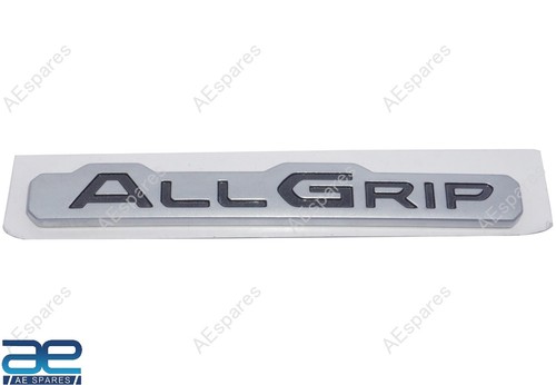 Rear tailgate emblem - rear, (all