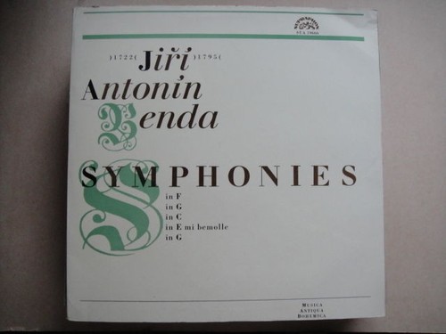 Jiri antonin benda symphonies - jiri,