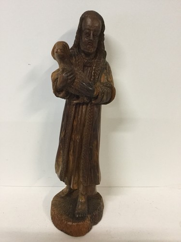 Rare vintage hand carved - vintage, st
