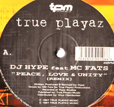 DJ HYPE - PEACE LOVE & UNITY RMX - 12” VINYL RECORD - RARE DRUM & BASS JUNGLE DJ