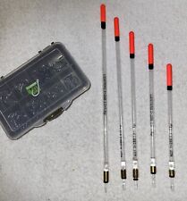 NGT Wide Tip Loaded Waggler Floats Coarse Fishing - Tub Of NGT hooks