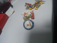 RUPERT THE BEAR BADGES X5