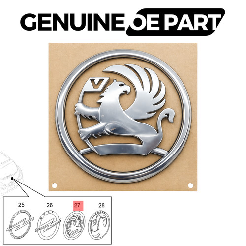 Genuine rear tailgate griffin - genuine,