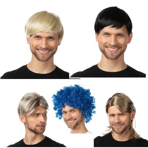 Handsome men trendy wig - wig, short