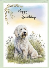 Labradoodle doodle dog 4 x - labradoodle, (4"x
