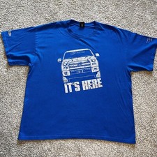 2000’s Ford F150 Release promo graphic T-shirt blue double-sided job 1 XXL 2XL