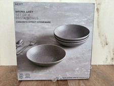 Next Grey Bronx Set of 4 Pasta Bowls