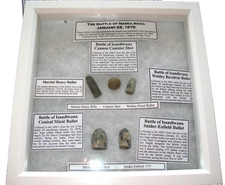 Zulu 1879 Battle of Isandlwana Martini Henry, Enfield 4 piece relics for display