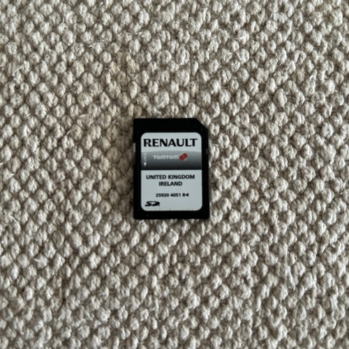 Renault sat nav card - nav, 25920