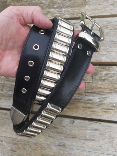 Pre loved black leather - loved,