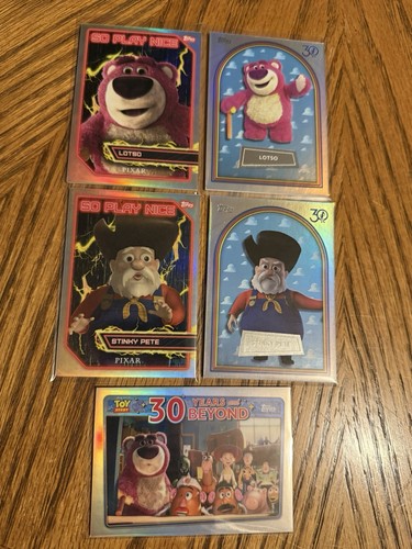 Lotso and stinky pete topps - and,