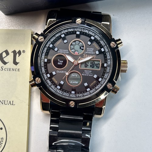 Stauer due volta - volta, chronograph
