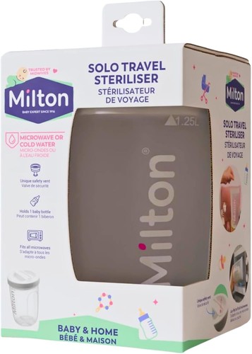 Milton solo travel - travel, steriliser