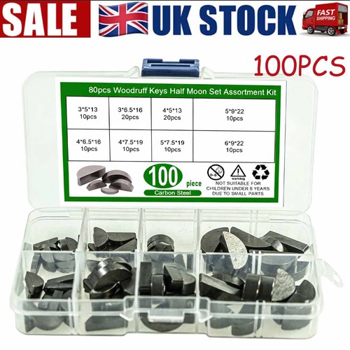 100pcs metric woodruff - woodruff, key