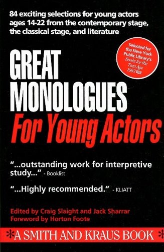 Great monologues for young - great,