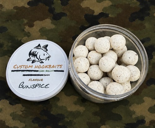 16mm white bunspice cork - white, ball