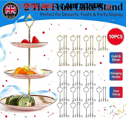 Set tiers cake plate - 10-set,
