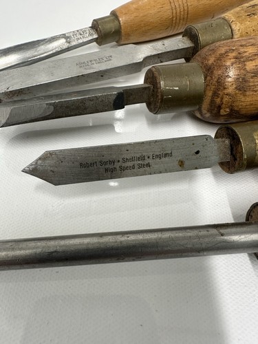 Vintage wood turning chisels - vintage,