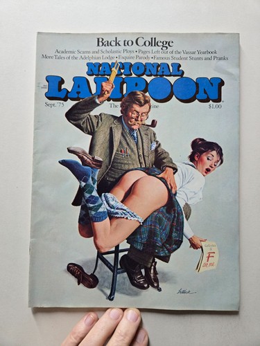 National lampoon magazine sept - magazine,
