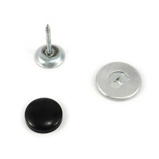 Nail back upholstery button