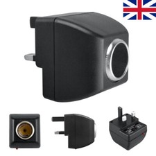 Car Charger Lighter Socket 240V Mains Plug To-12V Car Charger Adapter Plug Home~