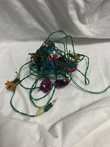 Vintage christmas fairy lights - vintage,