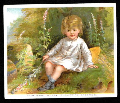 Victorian greeting card a - victorian,