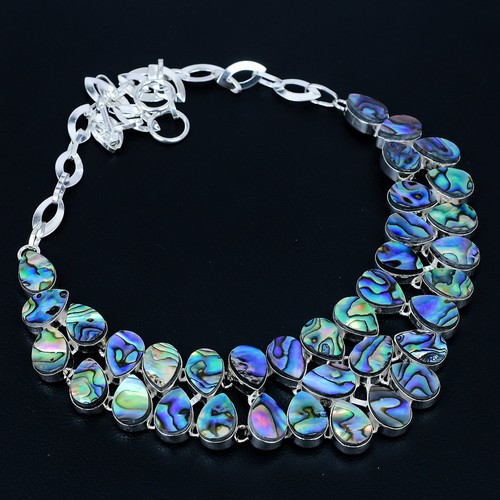 Abalone shell pear gemstone - shell,