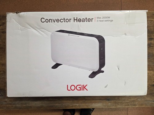 Logik 2000w convector heater - logik,