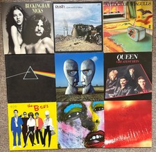 ROCK/INDIE/ALTERNATIVE VINYL LP X 45 JOB LOT