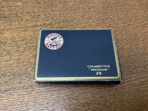 Players navy cut cigarette - cut, tin