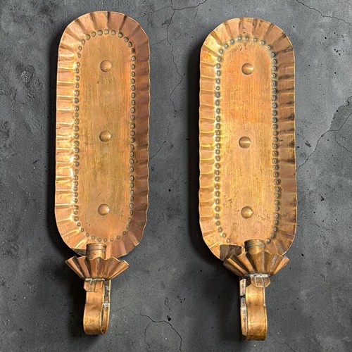 Pair swedish brass - pair,