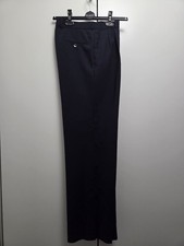 Mens Daks Navy Tailored Trousers 32inch Waist