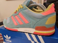 Adidas Originals X Oki-Ni ZX 700 Aqua/Neon Size 9 2004 Release Rare Vintage