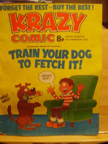 Vintage krazy comic february - krazy,