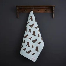 Dog Tea Towel - Sweet William