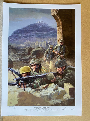 Signed ltded battle monte - no, 2