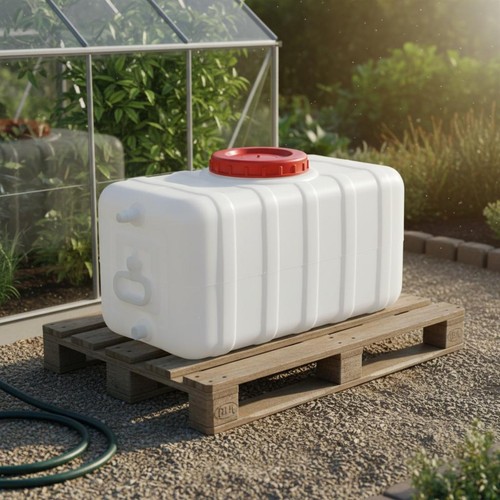 Rectangular water container - water,