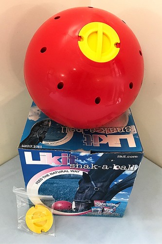 Large likit shak ball - shak-a-ball, equine